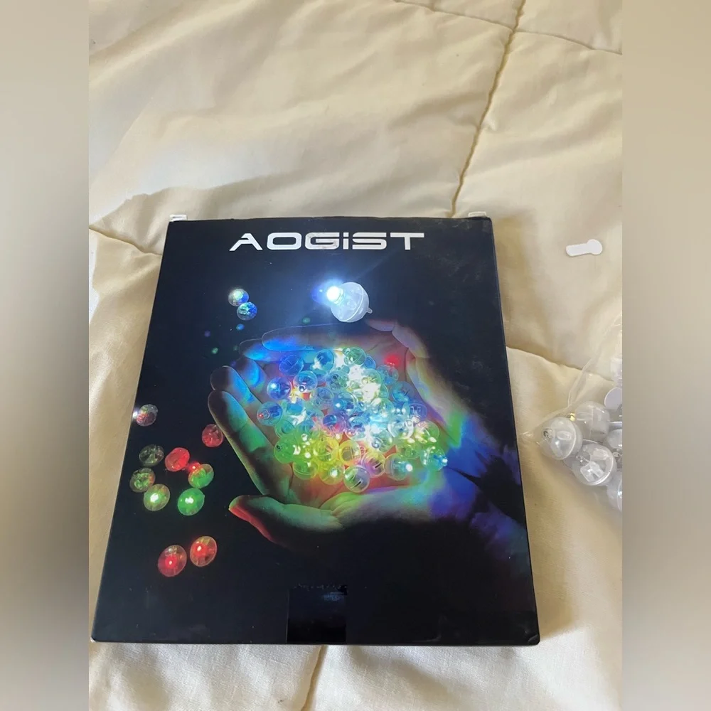 Aogist LED Light-Up Balls For Balloons or Lanterns
